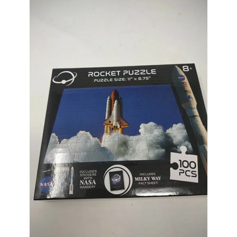 Space Puzzles Lot Of 5 Galaxy Rocket Astronaut Mars Star all in one lot for you